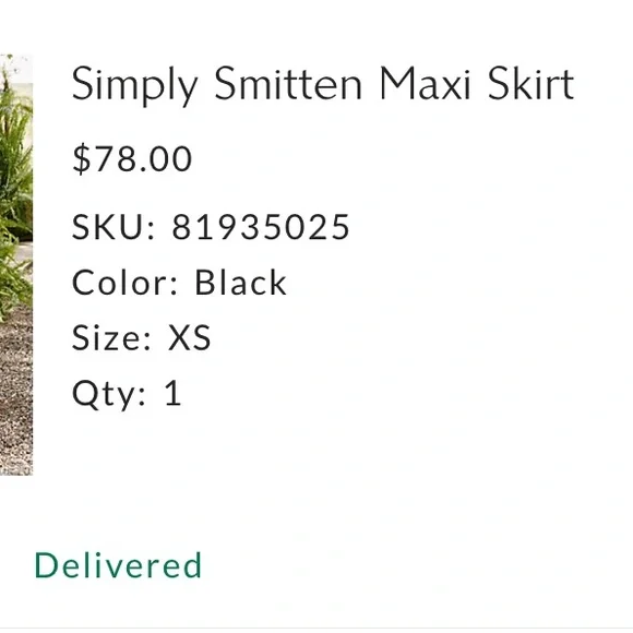 Free People Simply Smitten Black Tiered Maxi Skirt size XS (will fit up to M/L) - Picture 2 of 7